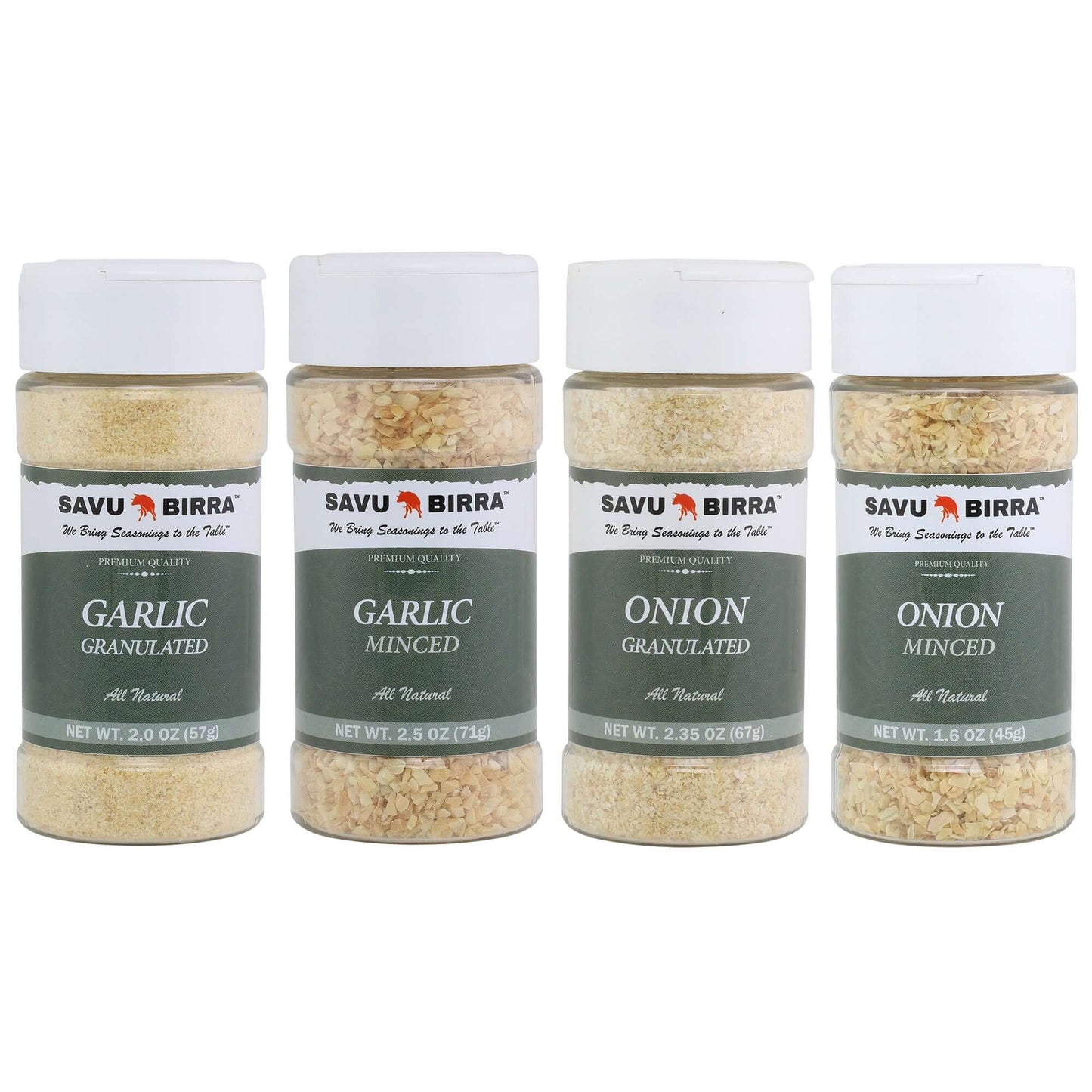 Minced Garlic | Granulated Garlic | Minced Onion | Granulated Onion1