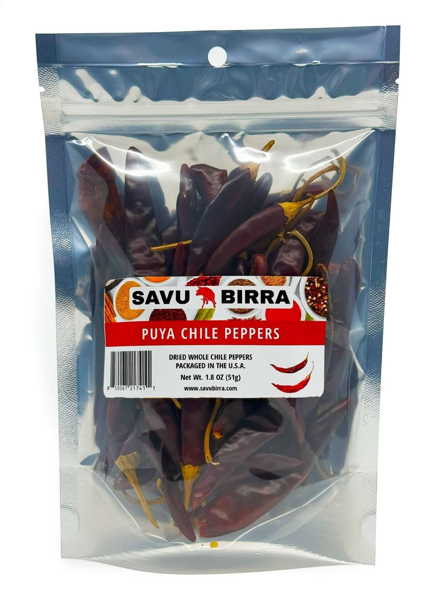 Puya Chile Pepper, Whole - Dried1