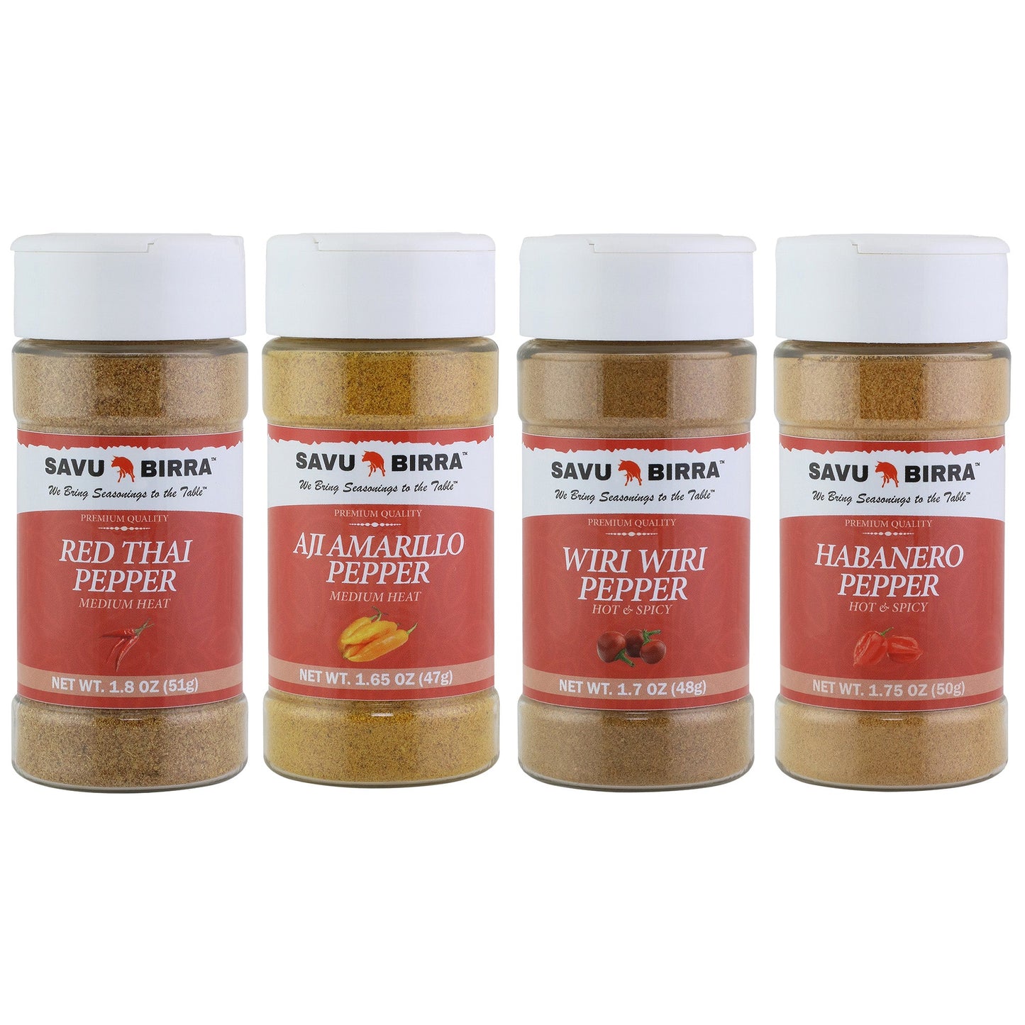 Red Thai Chile | Aji Amarillo Chile | Wiri Wiri Chile | Habanero Chile1
