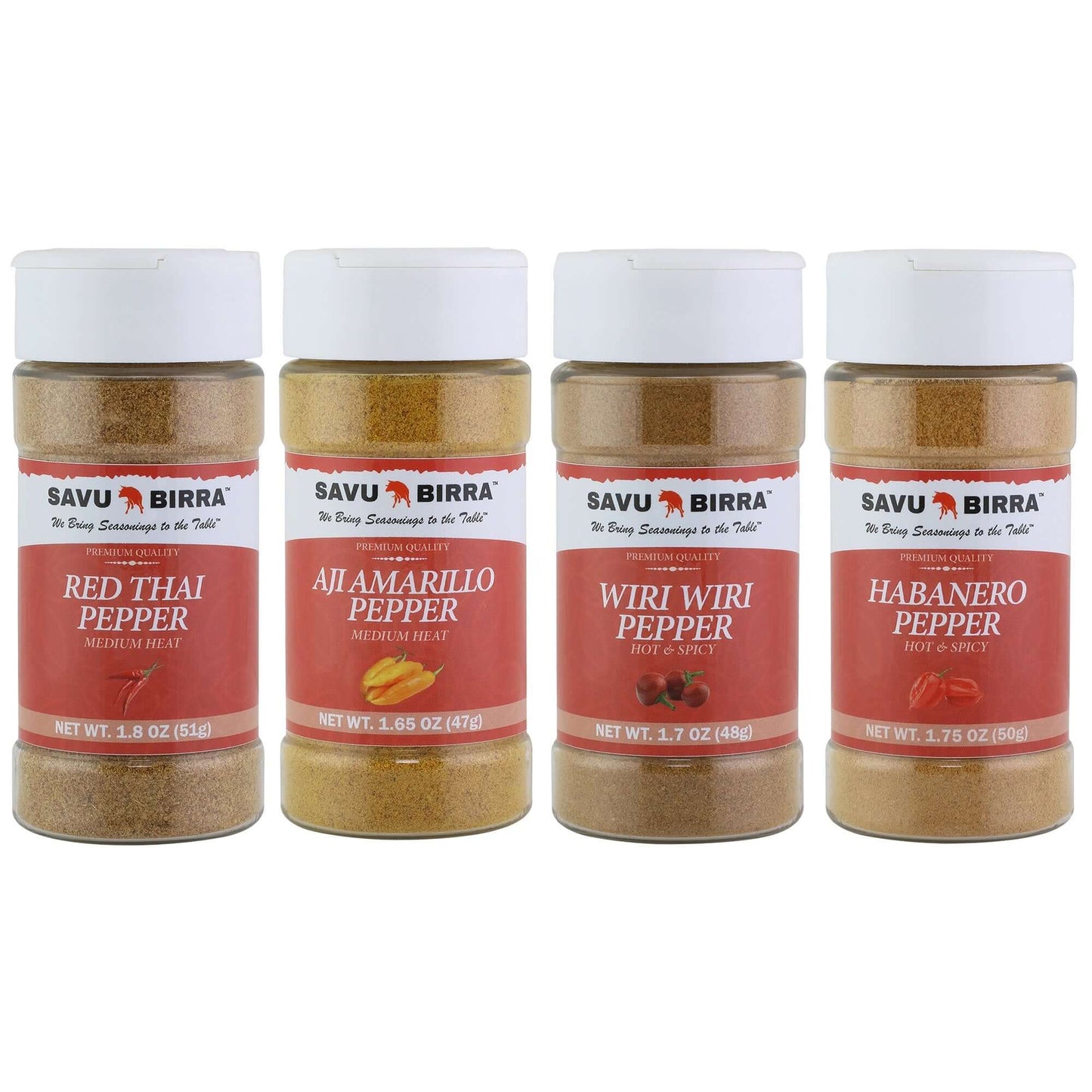 Red Thai Chile | Aji Amarillo Chile | Wiri Wiri Chile | Habanero Chile1