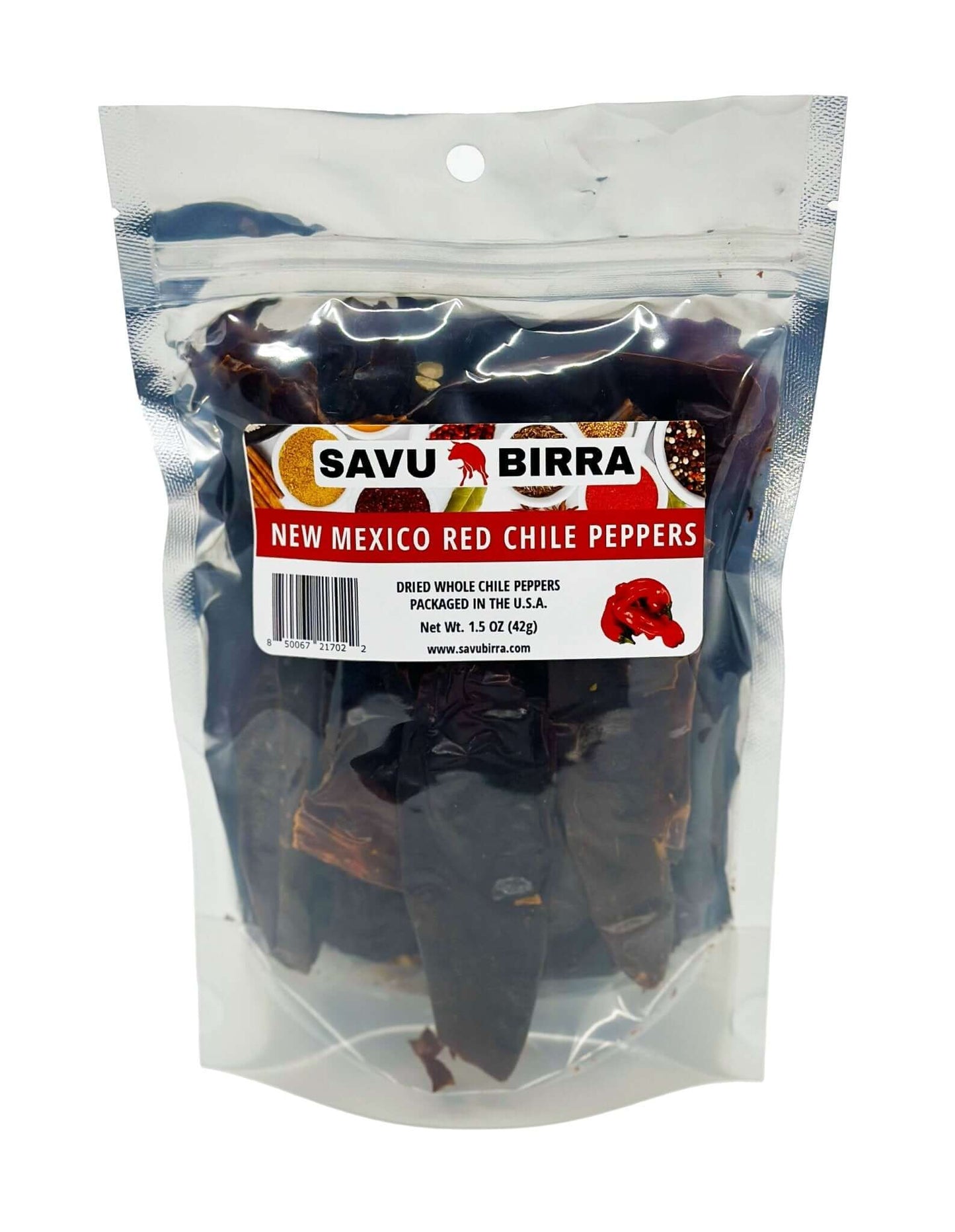 Whole Dried New Mexico Red Chile Peppers1