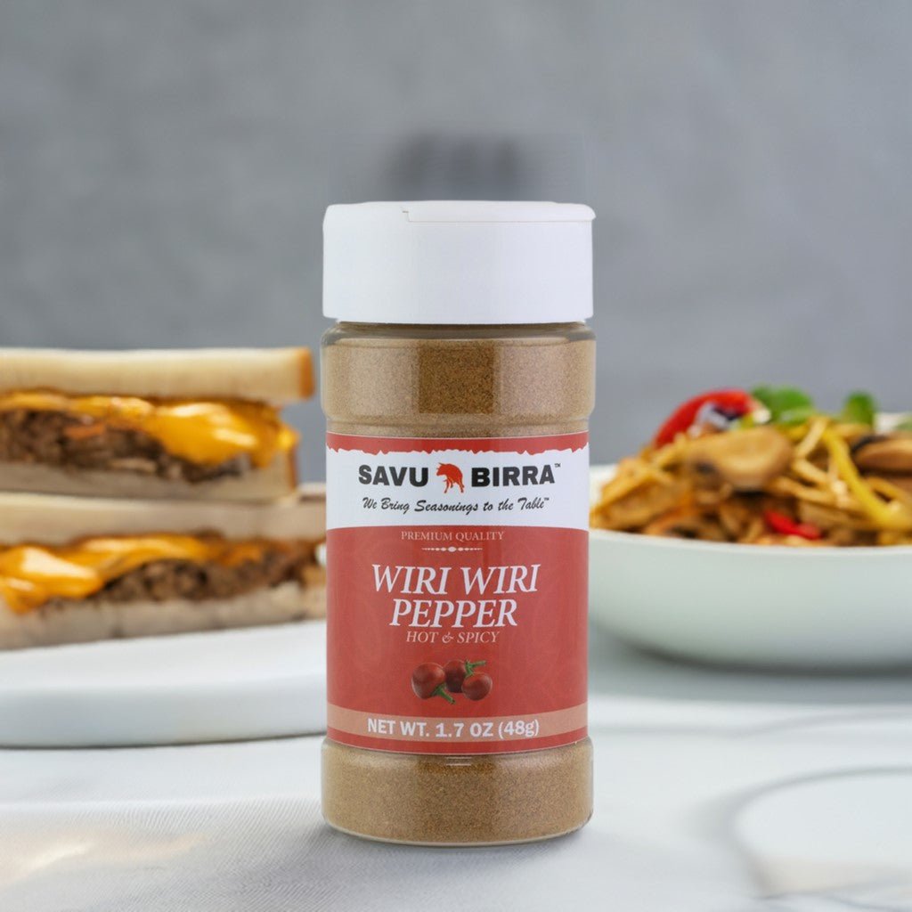 Meals Using Wiri Wiri Chile Peppers - Savu Birra LLC