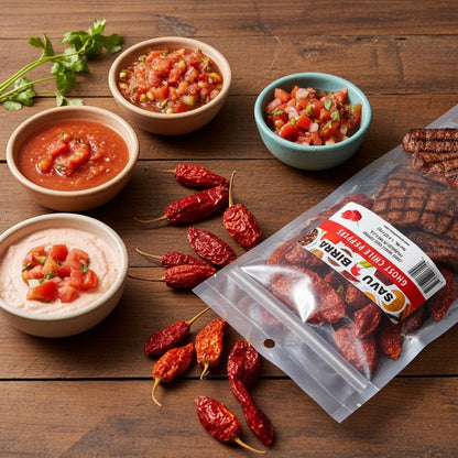 Ghost Chile Pepper, Whole-Dried