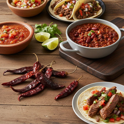 Serrano Chile Pepper, Whole-Dried