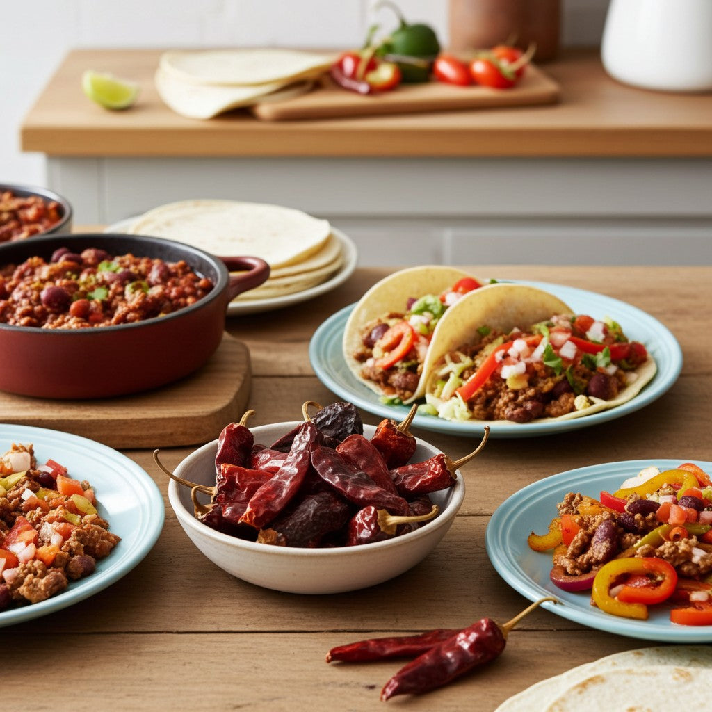 Whole Dried Ancho Chile Peppers