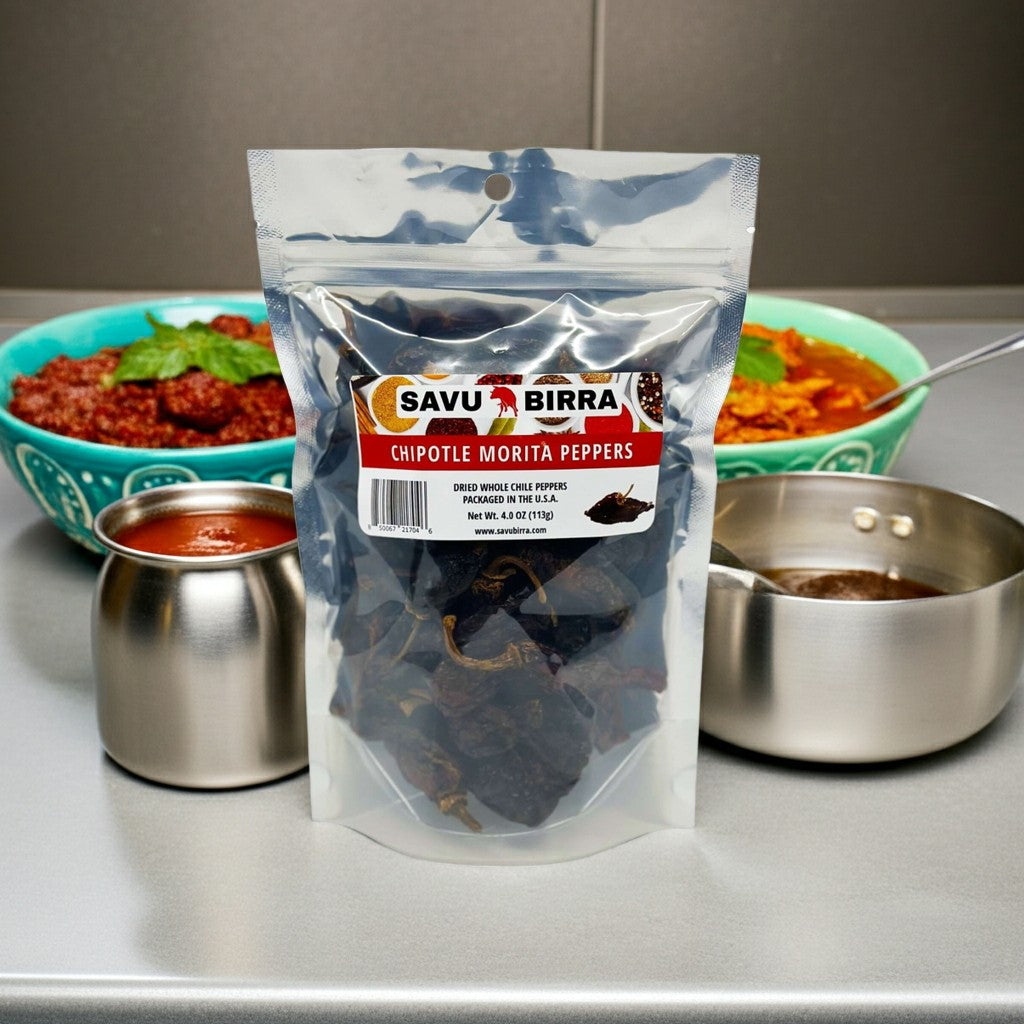 Whole Dried Chipotle Morita Peppers