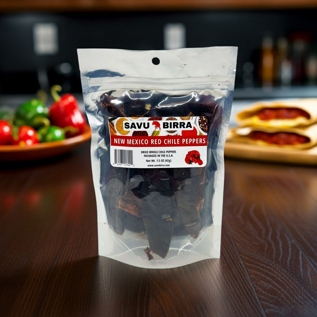 Whole Dried New Mexico Red Chile Peppers