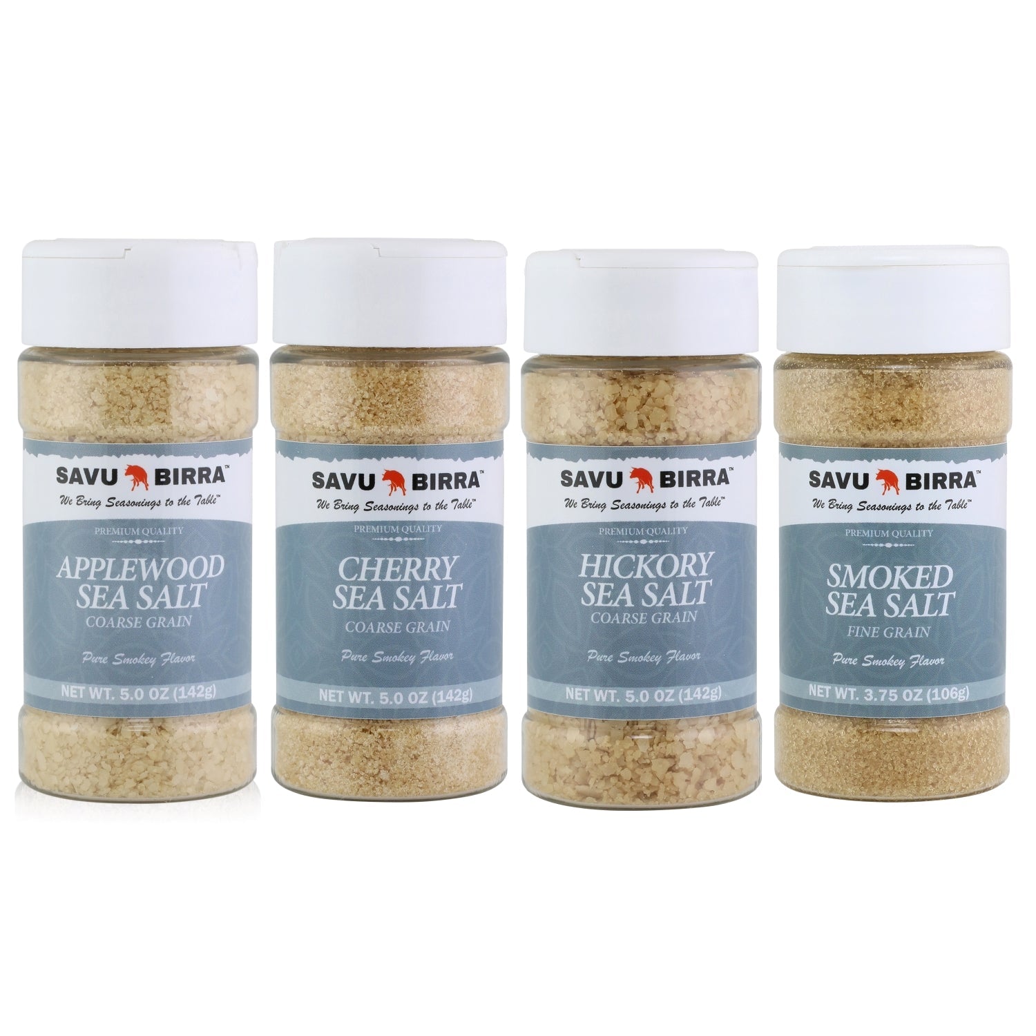 Applewood Sea Salt | Hickory Sea Salt | Smoked Sea Salt | Cherrywood Sea SaltSavu Birra LLC