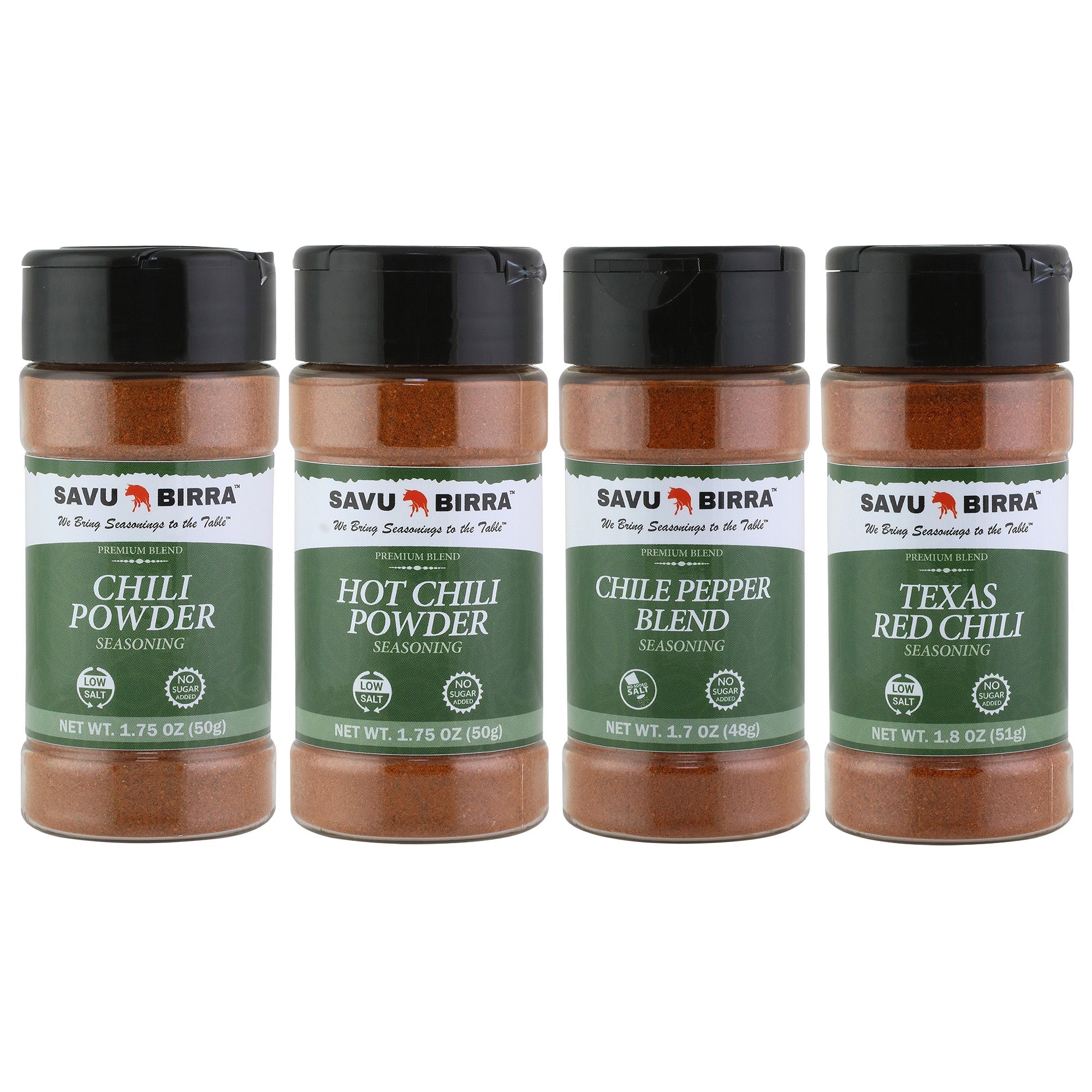 Chili Seasoning | Chile Pepper Blend | Hot Chili | Texas Red ChiliSavu Birra LLC