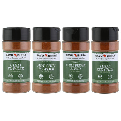 Chili Seasoning | Chile Pepper Blend | Hot Chili | Texas Red Chili1