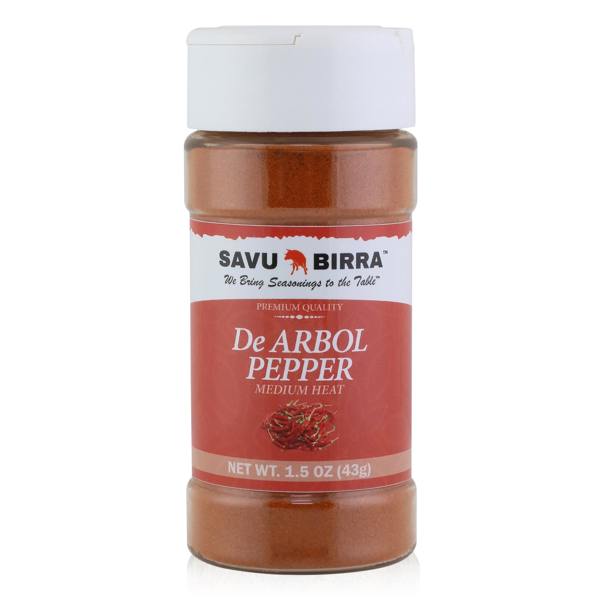 De Arbol Chile Pepper PowderSavu Birra LLC