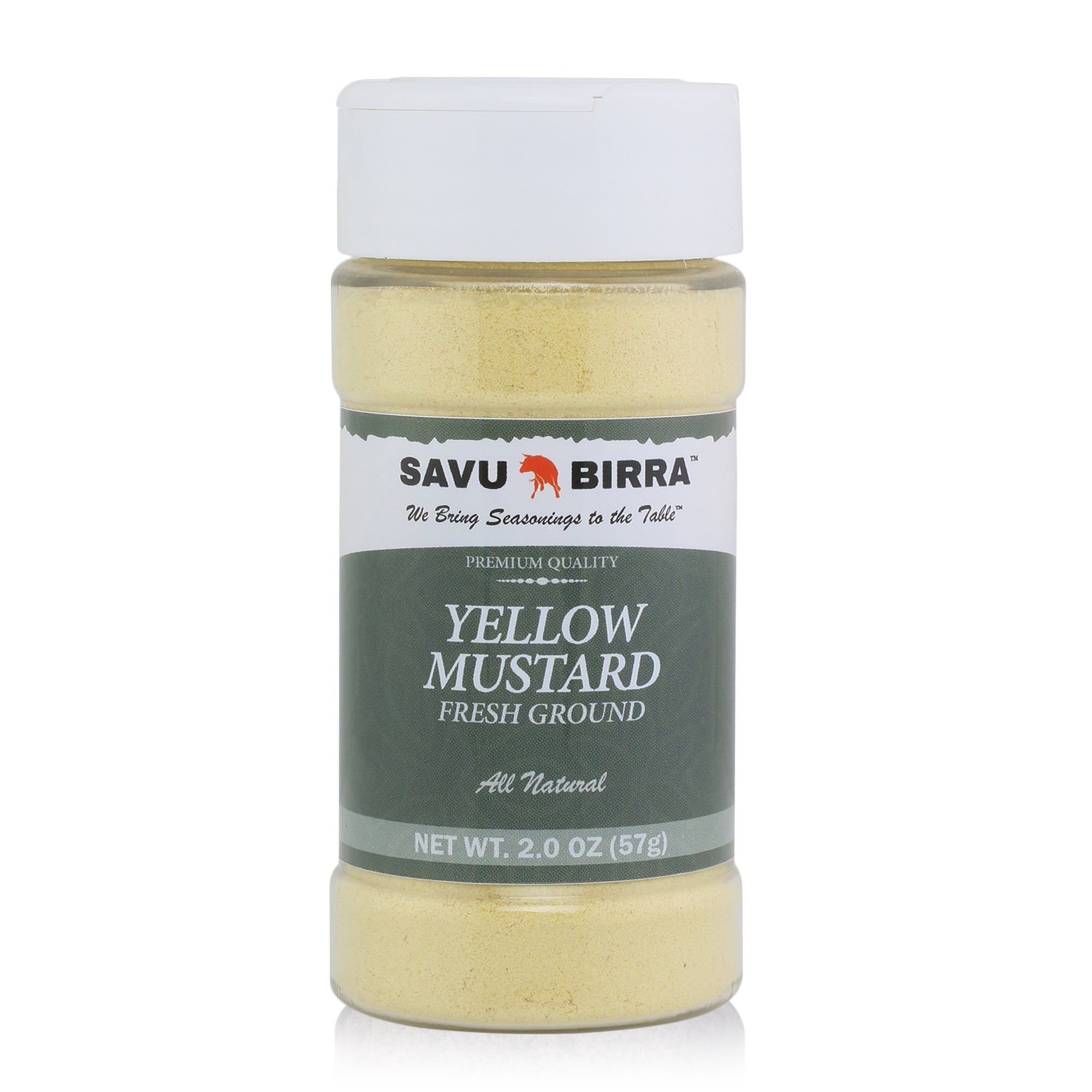 Ground Yellow Mustard PowderSavu Birra LLC