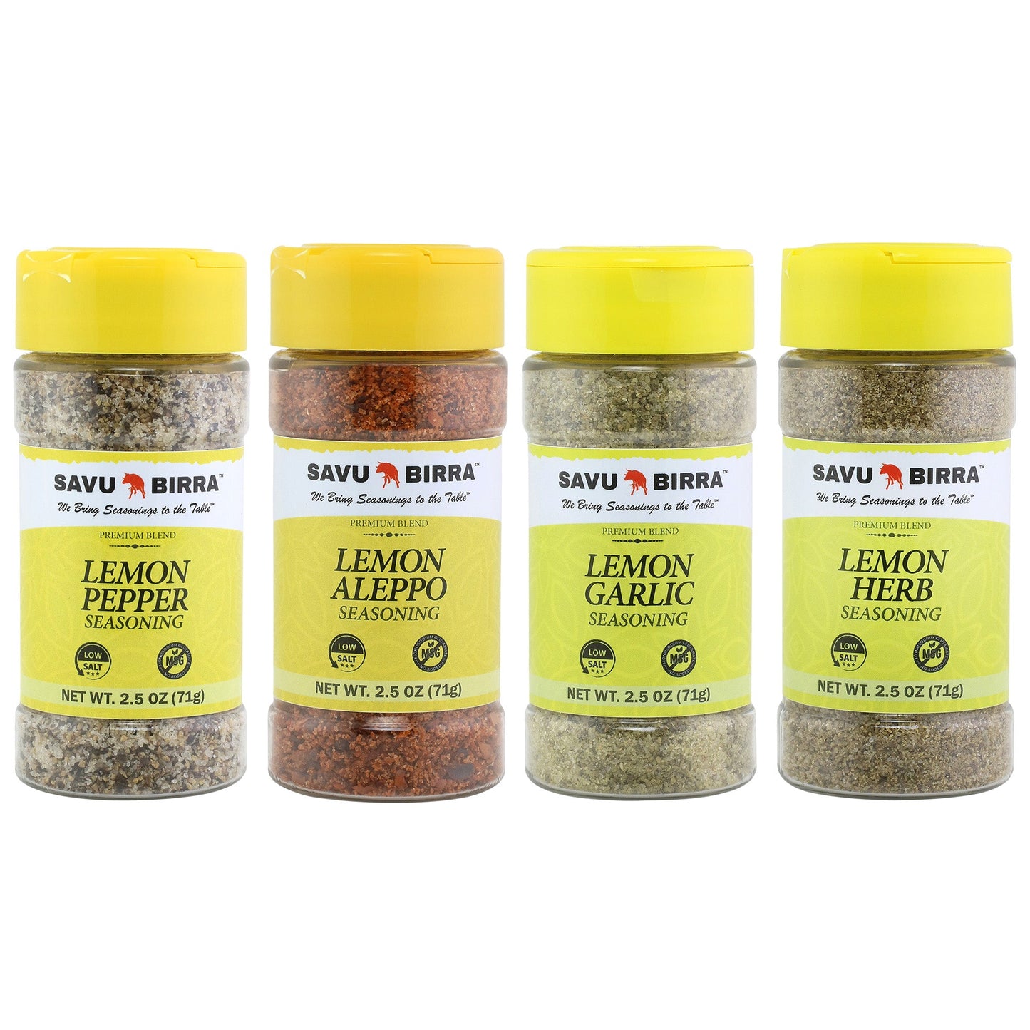 Lemon Pepper | Lemon Garlic | Lemon Aleppo | Lemon Herb1