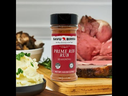 Savu Birra Prime Rib Rub