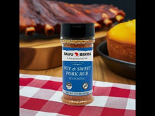 Savu Birra Hot and Sweet Pork Rub