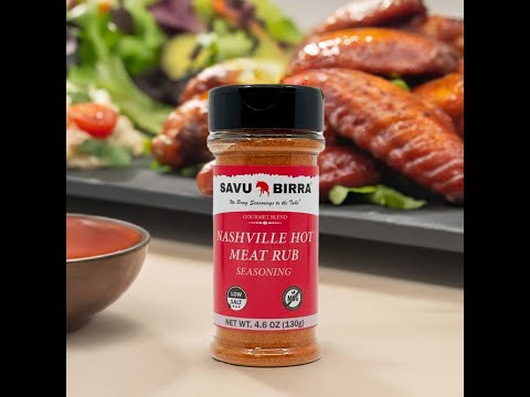 Savu Birra Nashville Hot Meat Rub