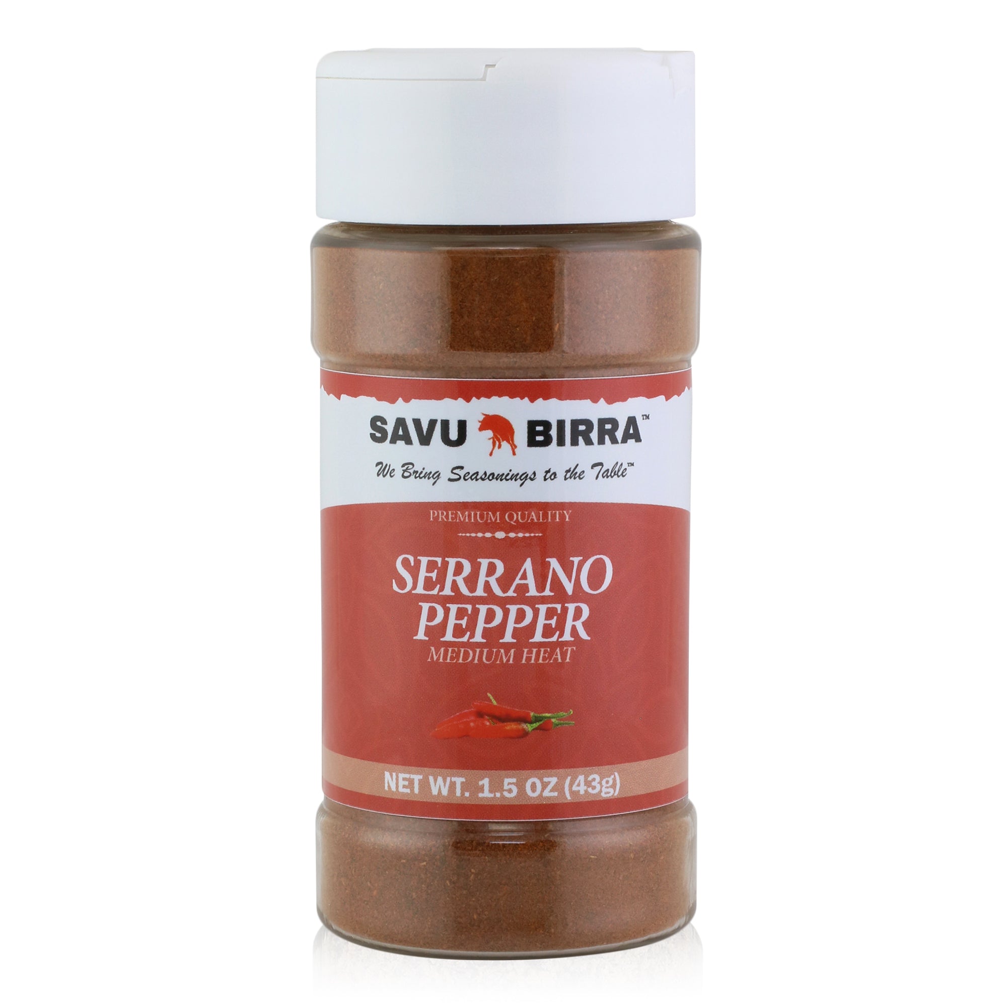 Serrano Red Chile Pepper | Smoked Serrano Chile PepperSavu Birra LLC