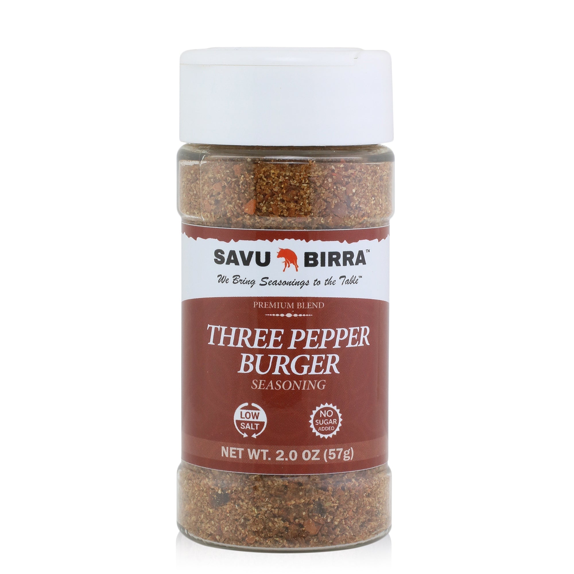 Three Pepper Hamburger | Hamburger SeasoningSavu Birra LLC