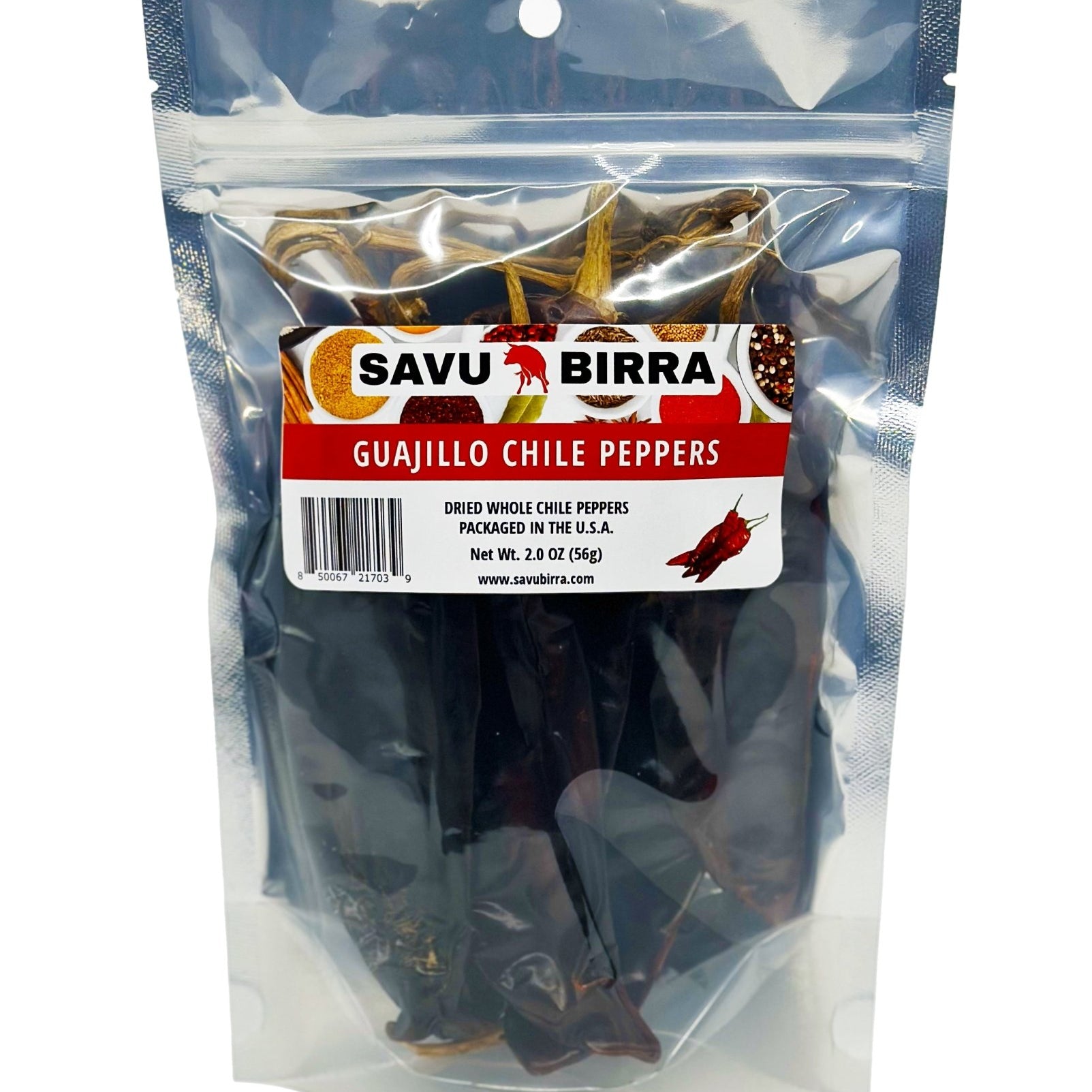 Whole Dried Guajillo Chile PeppersSavu Birra LLC