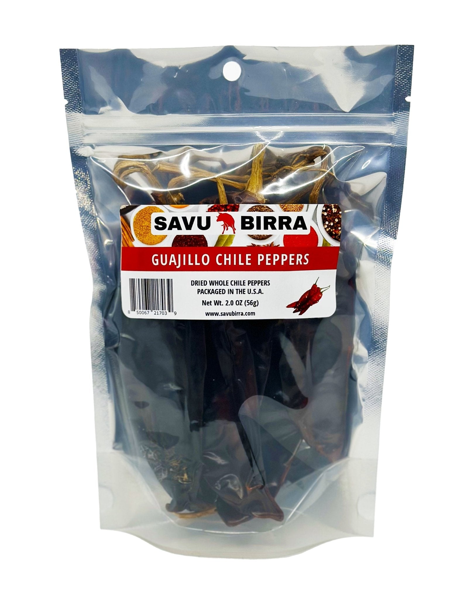 Whole Dried Guajillo Chile PeppersSavu Birra LLC